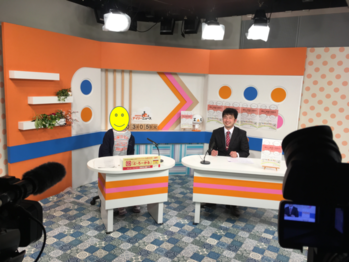 アナウンサー体験を行いました。