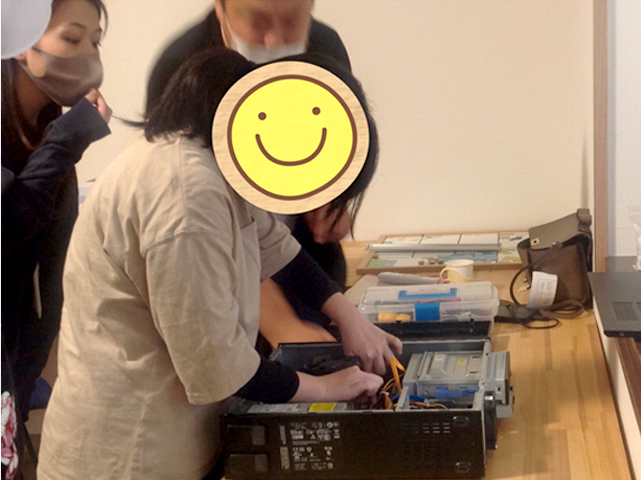 パソコンの組み立て